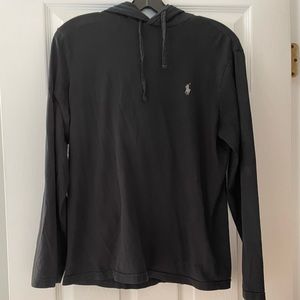 Ralph Lauren Polo cotton light weight pullover with hood